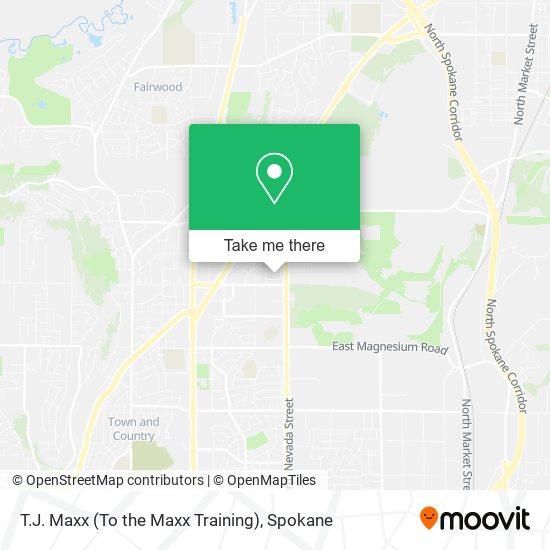 T.J. Maxx (To the Maxx Training) map