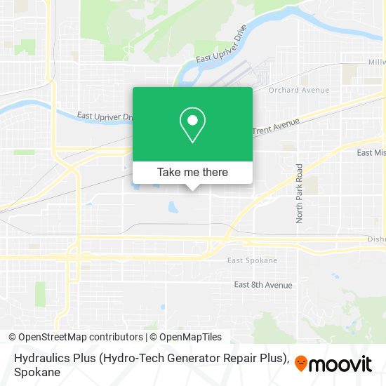 Mapa de Hydraulics Plus (Hydro-Tech Generator Repair Plus)