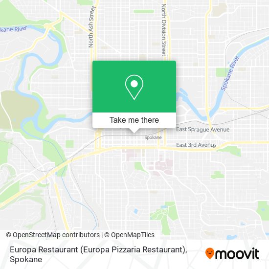 Mapa de Europa Restaurant (Europa Pizzaria Restaurant)