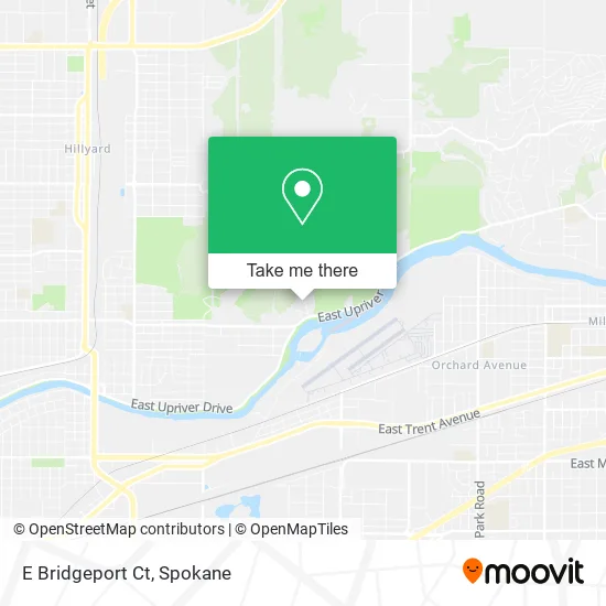 E Bridgeport Ct map