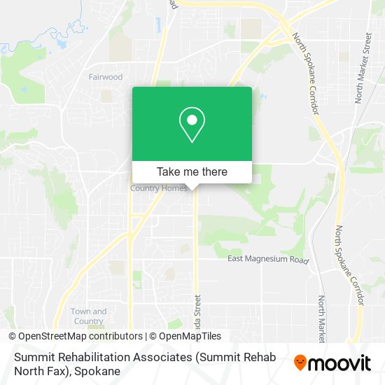 Mapa de Summit Rehabilitation Associates (Summit Rehab North Fax)