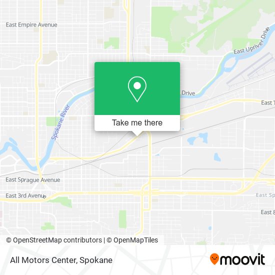 All Motors Center map