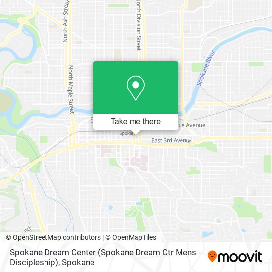 Spokane Dream Center (Spokane Dream Ctr Mens Discipleship) map