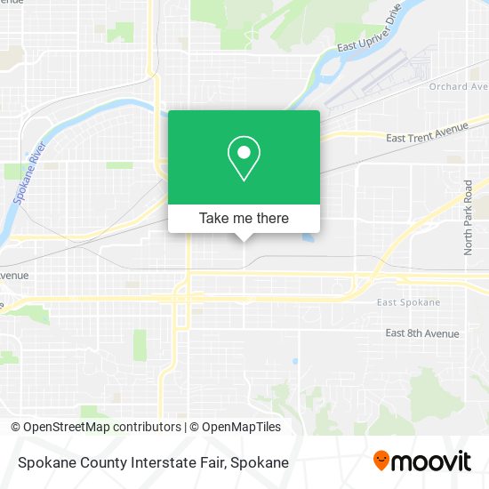 Spokane County Interstate Fair map