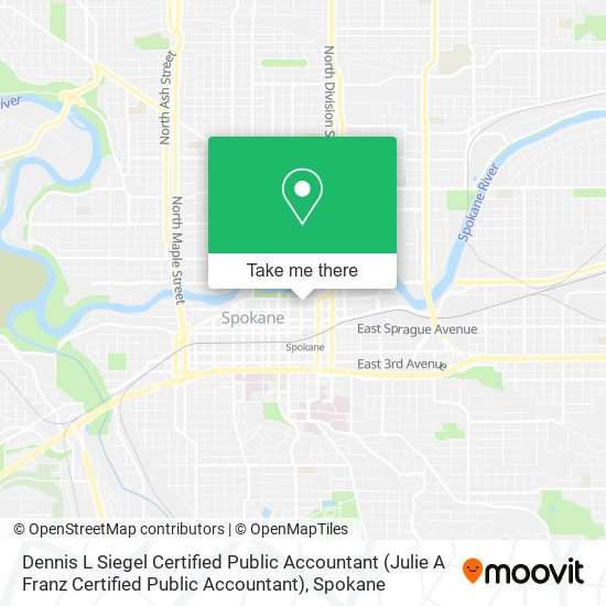 Mapa de Dennis L Siegel Certified Public Accountant (Julie A Franz Certified Public Accountant)