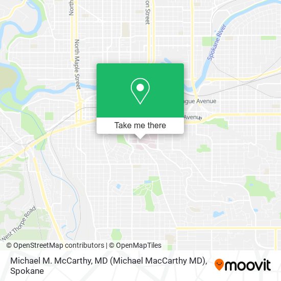 Mapa de Michael M. McCarthy, MD (Michael MacCarthy MD)