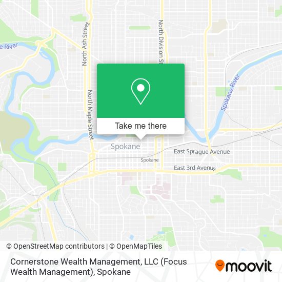 Mapa de Cornerstone Wealth Management, LLC (Focus Wealth Management)