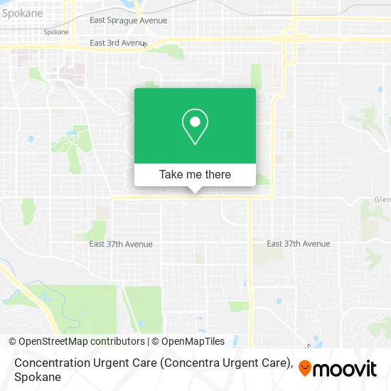 Concentration Urgent Care (Concentra Urgent Care) map