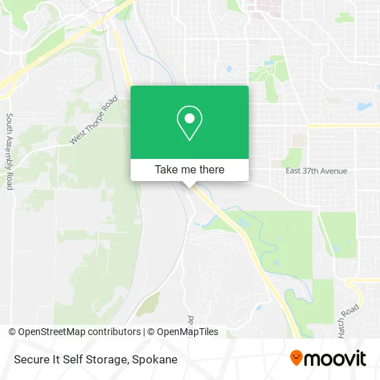 Secure It Self Storage map