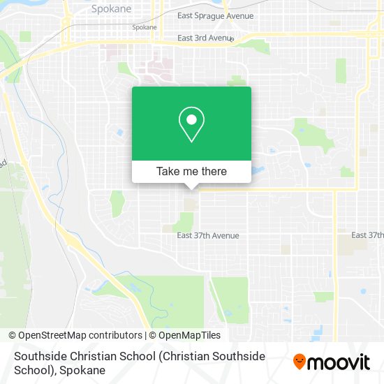 Southside Christian School map