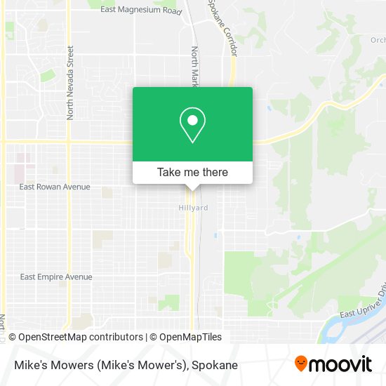 Mike's Mowers (Mike's Mower's) map