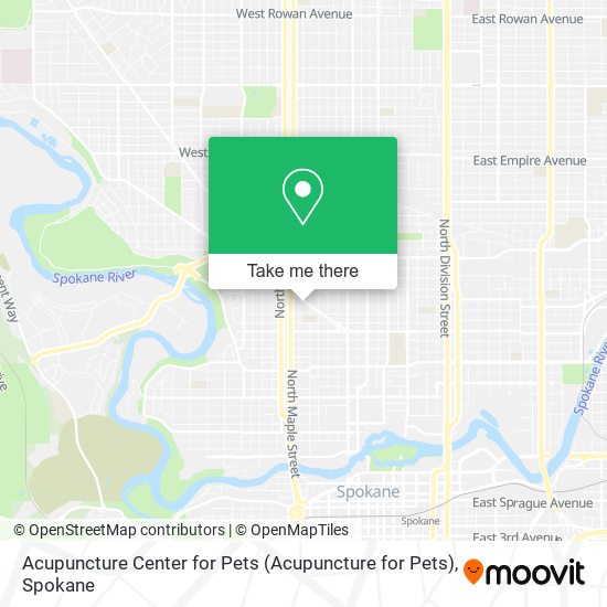 Mapa de Acupuncture Center for Pets