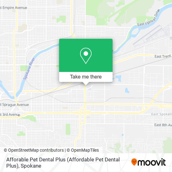 Afforable Pet Dental Plus map