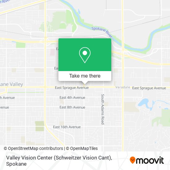 Valley Vision Center (Schweitzer Vision Cant) map