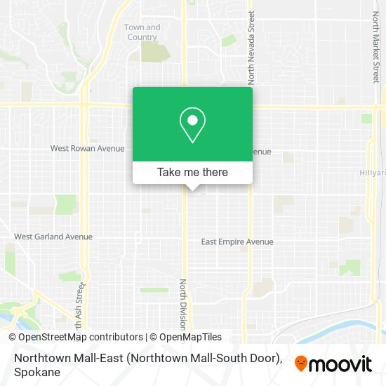 Mapa de Northtown Mall-East (Northtown Mall-South Door)