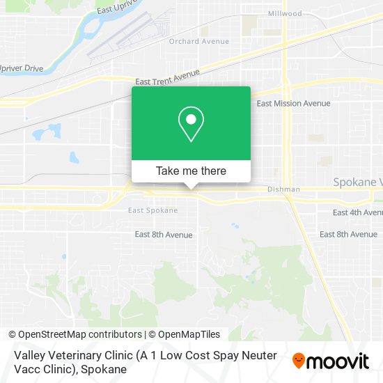 Mapa de Valley Veterinary Clinic (A 1 Low Cost Spay Neuter Vacc Clinic)