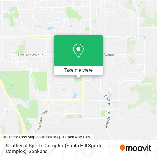 Southeast Sports Complex (South Hill Sports Complex) map