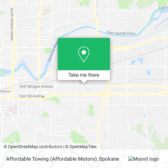Affordable Towing (Affordable Motors) map