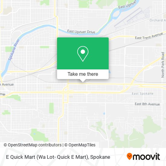 E Quick Mart (Wa Lot- Quick E Mart) map