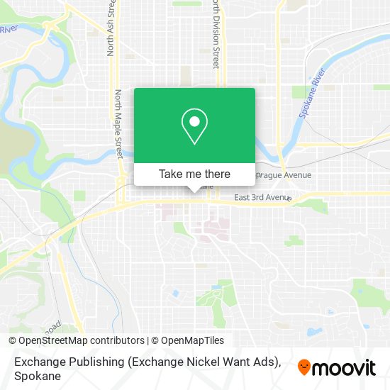 Exchange Publishing (Exchange Nickel Want Ads) map