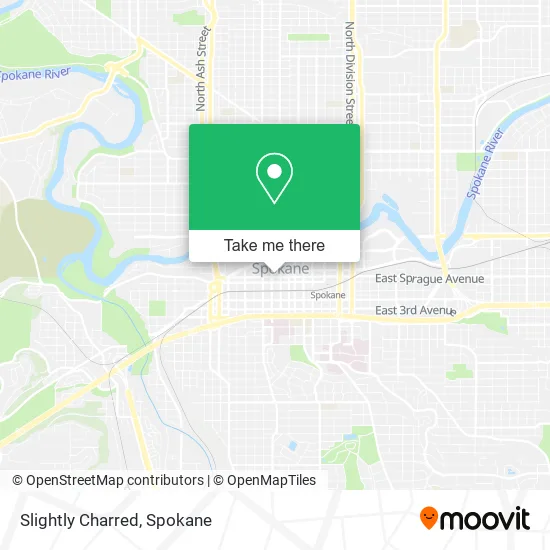Mapa de Slightly Charred