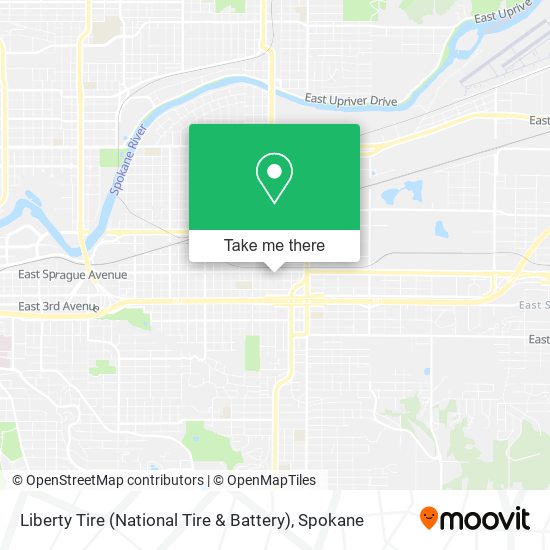 Mapa de Liberty Tire (National Tire & Battery)