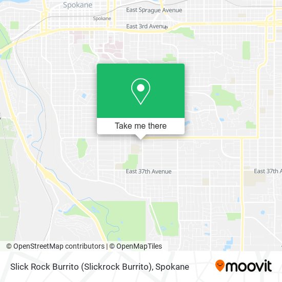 Slick Rock Burrito (Slickrock Burrito) map