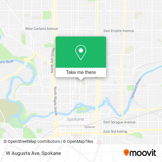 Mapa de W Augusta Ave