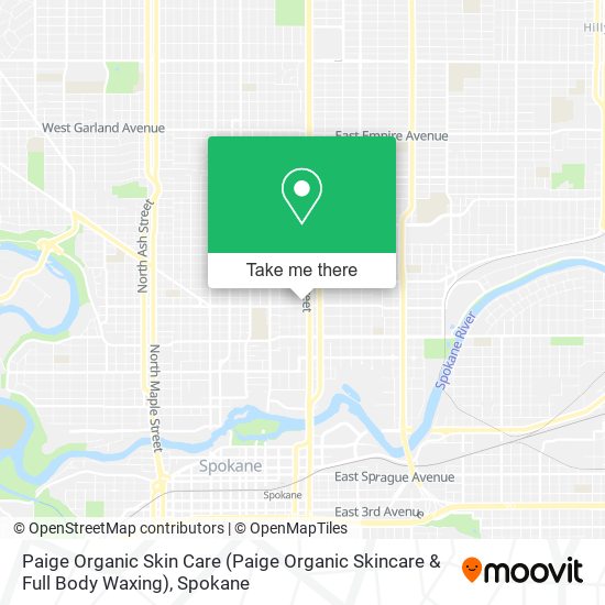 Paige Organic Skin Care (Paige Organic Skincare & Full Body Waxing) map