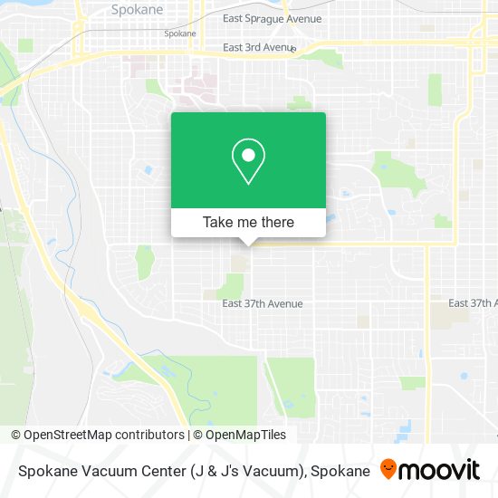 Spokane Vacuum Center (J & J's Vacuum) map