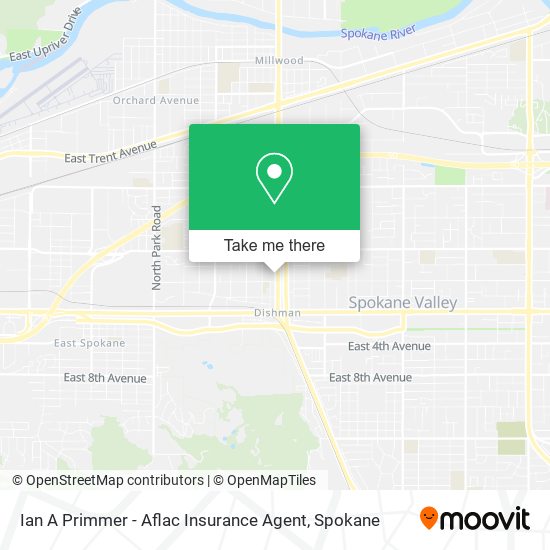 Ian A Primmer - Aflac Insurance Agent map