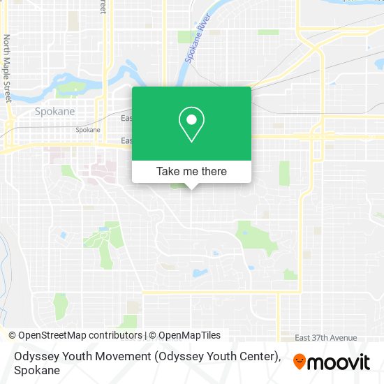 Mapa de Odyssey Youth Movement (Odyssey Youth Center)