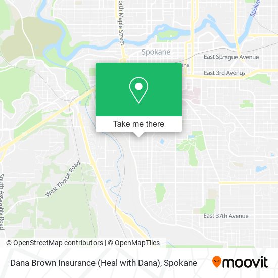 Dana Brown Insurance (Heal with Dana) map