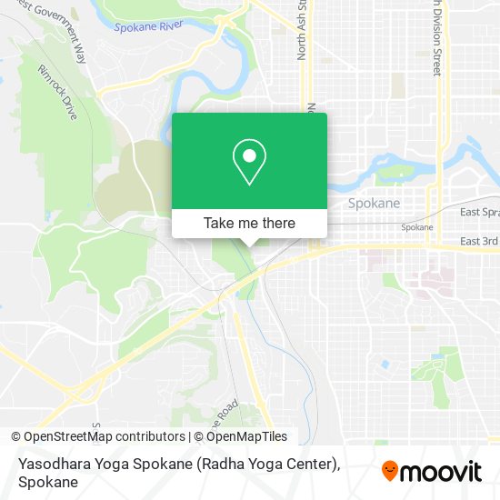 Yasodhara Yoga Spokane (Radha Yoga Center) map