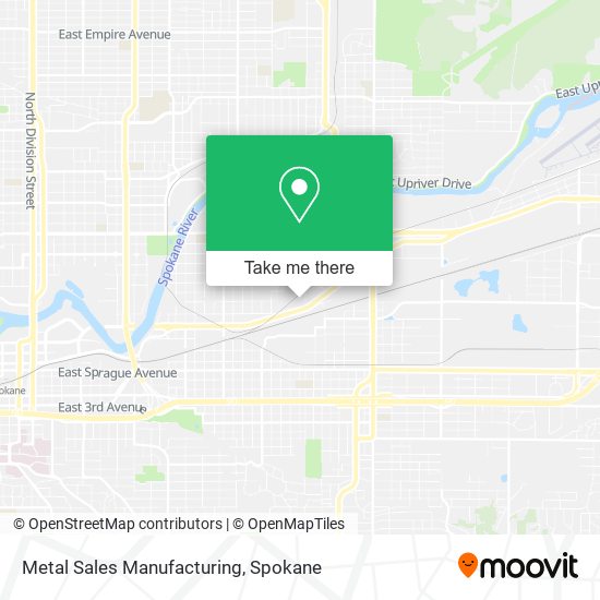 Metal Sales Manufacturing map