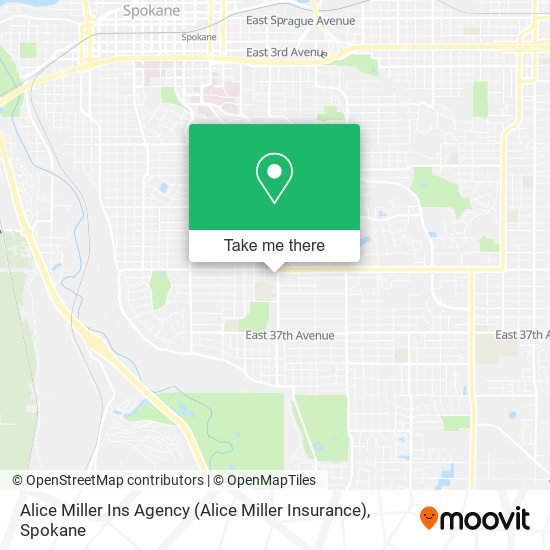Alice Miller Ins Agency (Alice Miller Insurance) map
