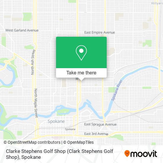 Clarke Stephens Golf Shop map