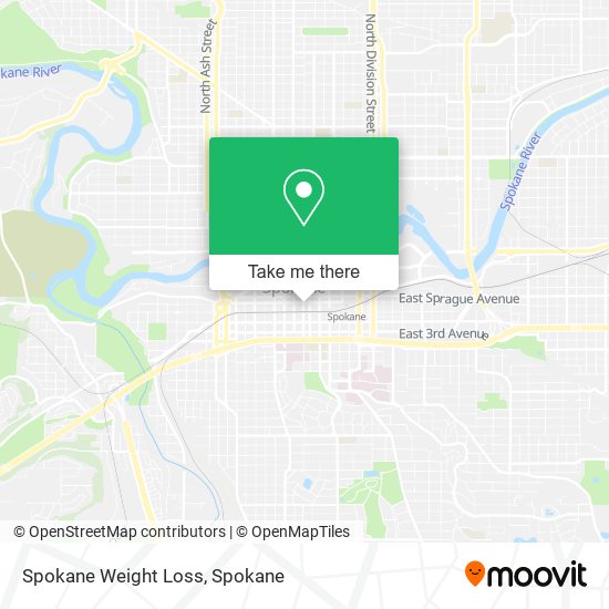 Mapa de Spokane Weight Loss