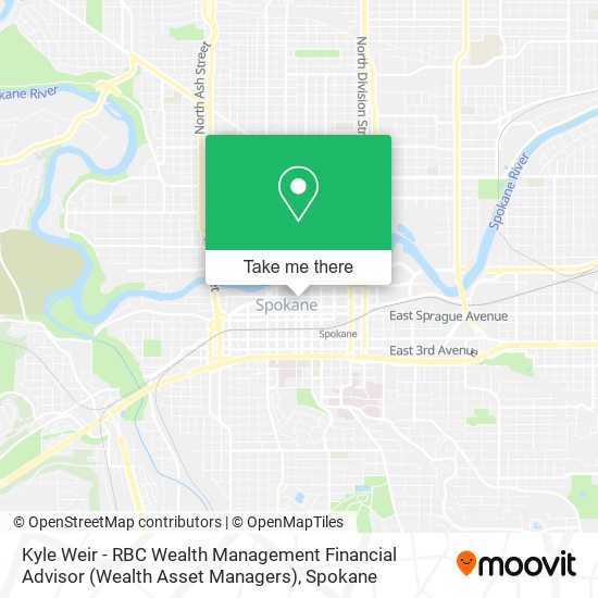 Mapa de Kyle Weir - RBC Wealth Management Financial Advisor (Wealth Asset Managers)