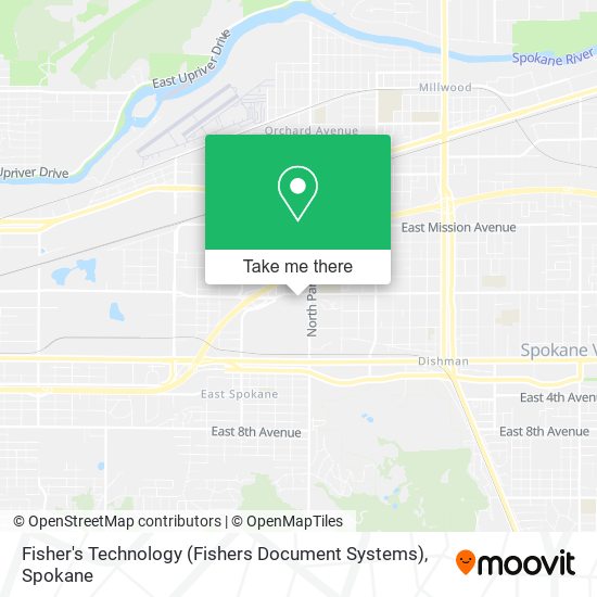 Mapa de Fisher's Technology (Fishers Document Systems)