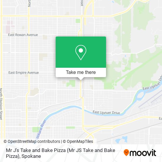Mapa de Mr J's Take and Bake Pizza (Mr JS Take and Bake Pizza)