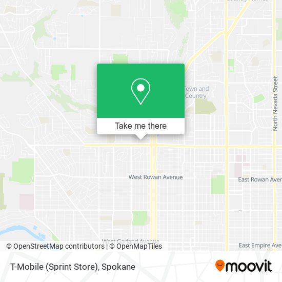 T-Mobile (Sprint Store) map