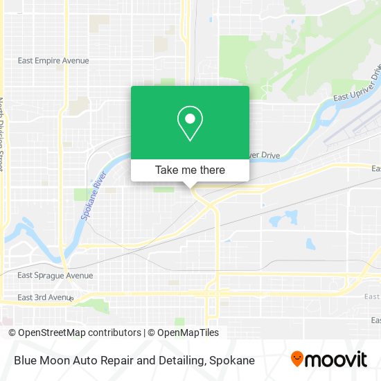 Mapa de Blue Moon Auto Repair and Detailing