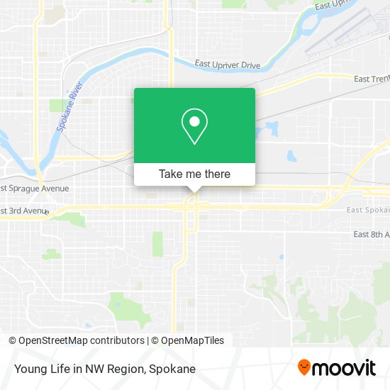 Young Life in NW Region map