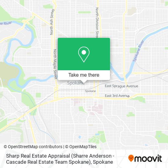 Sharp Real Estate Appraisal (Sharre Anderson - Cascade Real Estate Team Spokane) map