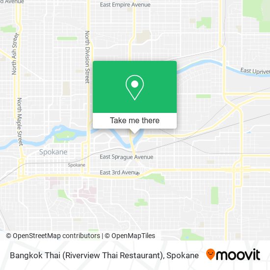 Mapa de Bangkok Thai (Riverview Thai Restaurant)