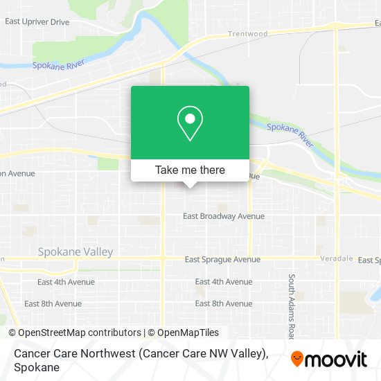 Mapa de Cancer Care Northwest (Cancer Care NW Valley)