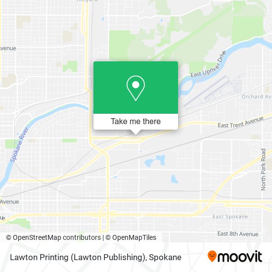 Mapa de Lawton Printing (Lawton Publishing)