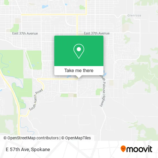 E 57th Ave map