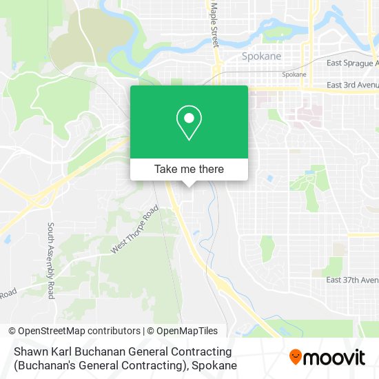 Mapa de Shawn Karl Buchanan General Contracting (Buchanan's General Contracting)